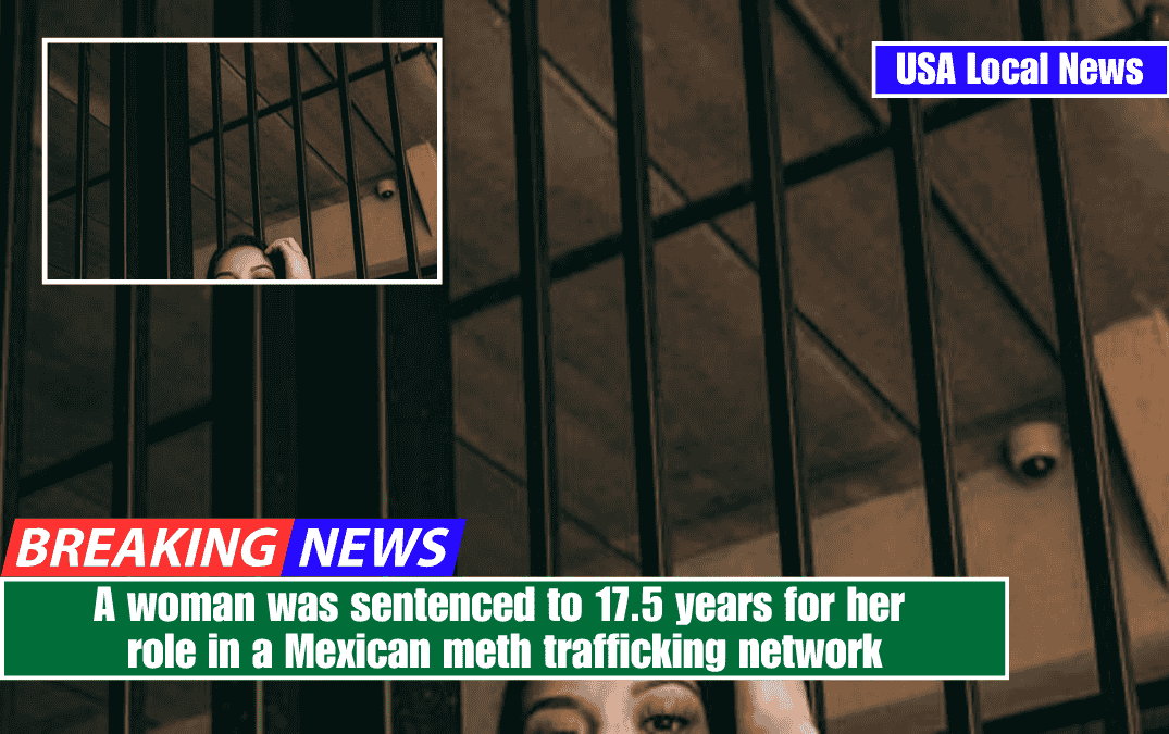 A woman was sentenced to 17.5 years for her role in a Mexican meth trafficking network