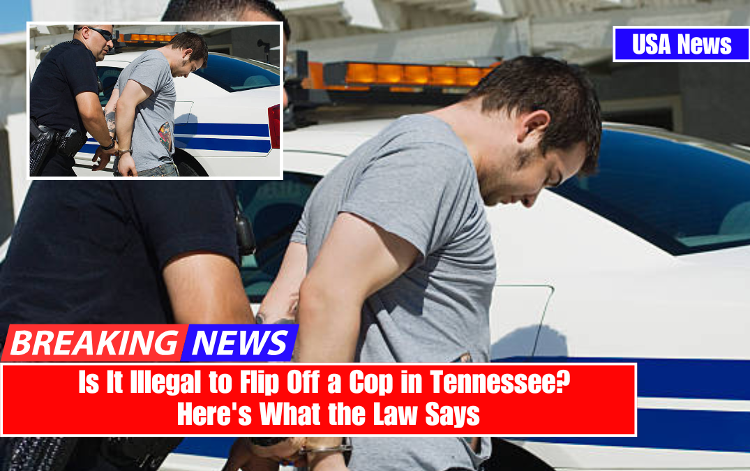 Is It Illegal to Flip Off a Cop in Tennessee? Here's What the Law Says