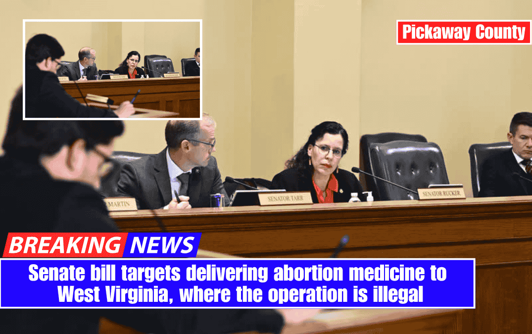 Senate bill targets delivering abortion medicine to West Virginia, where the operation is illegal