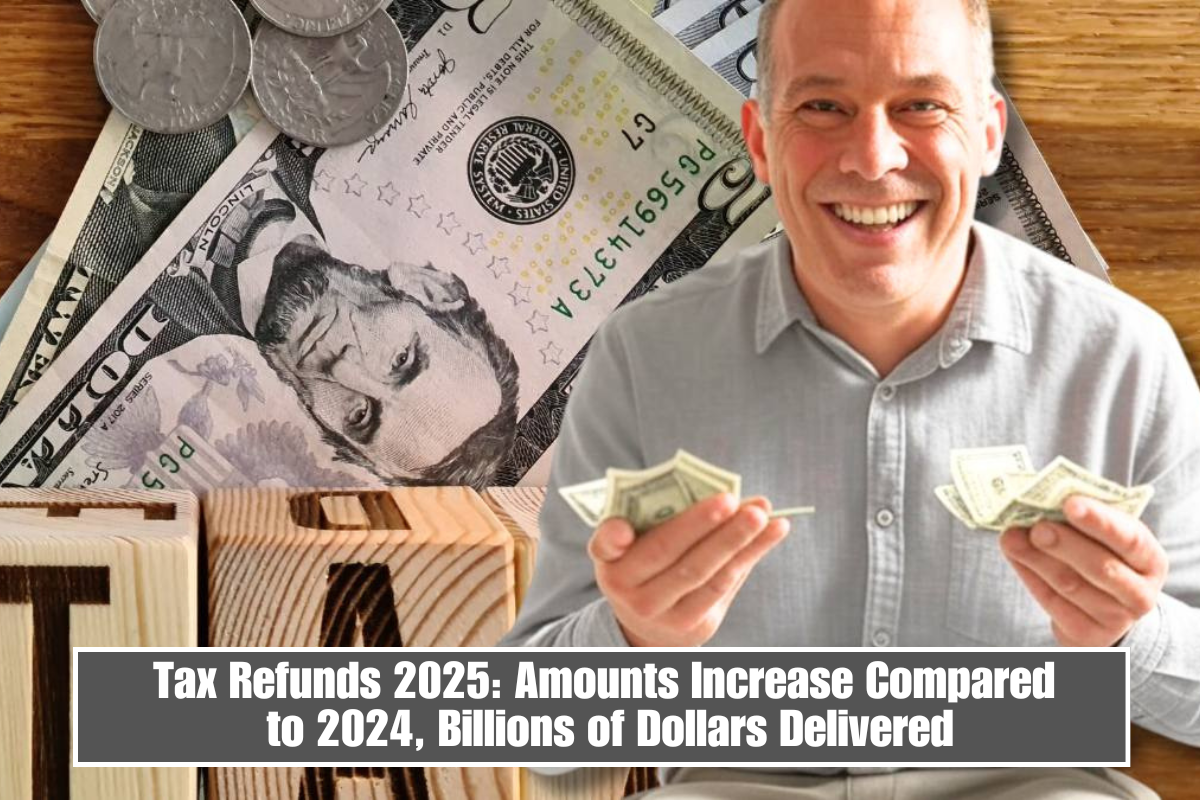 Tax Refunds 2025: Amounts Increase Compared to 2024, Billions of Dollars Delivered