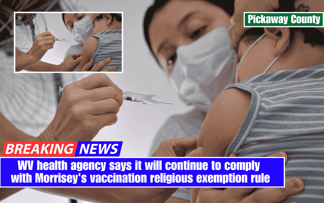WV health agency says it will continue to comply with Morrisey's vaccination religious exemption rule