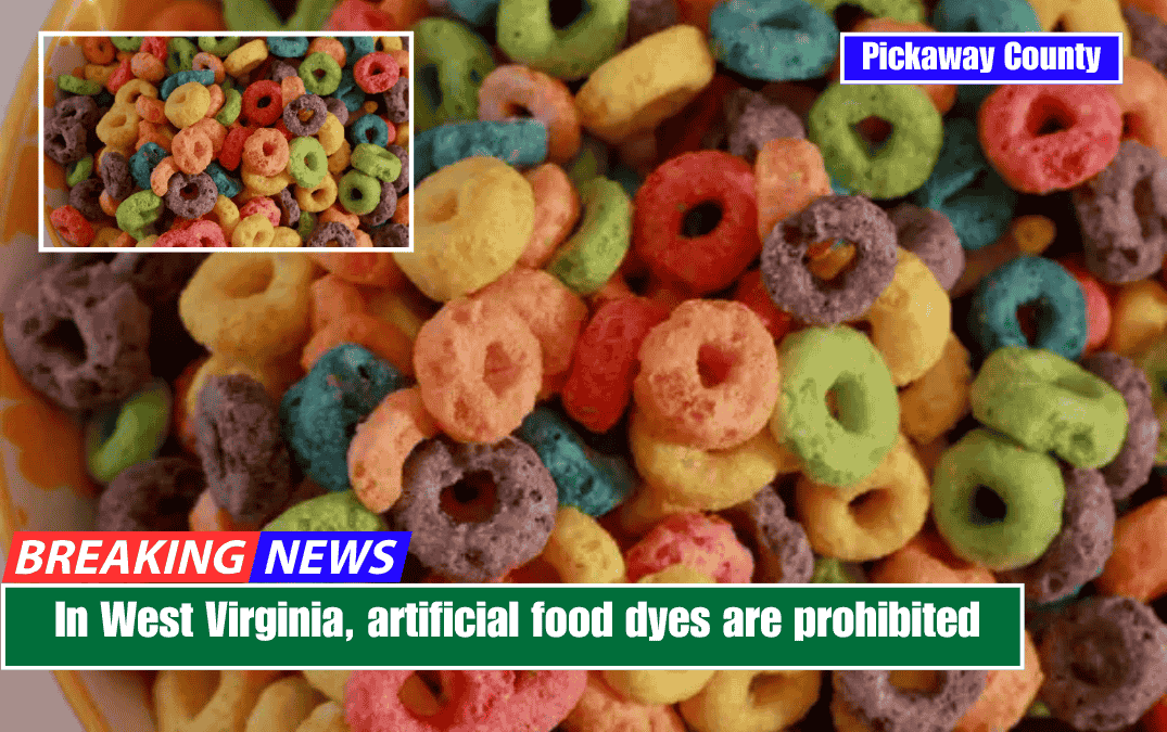 In West Virginia, artificial food dyes are prohibited