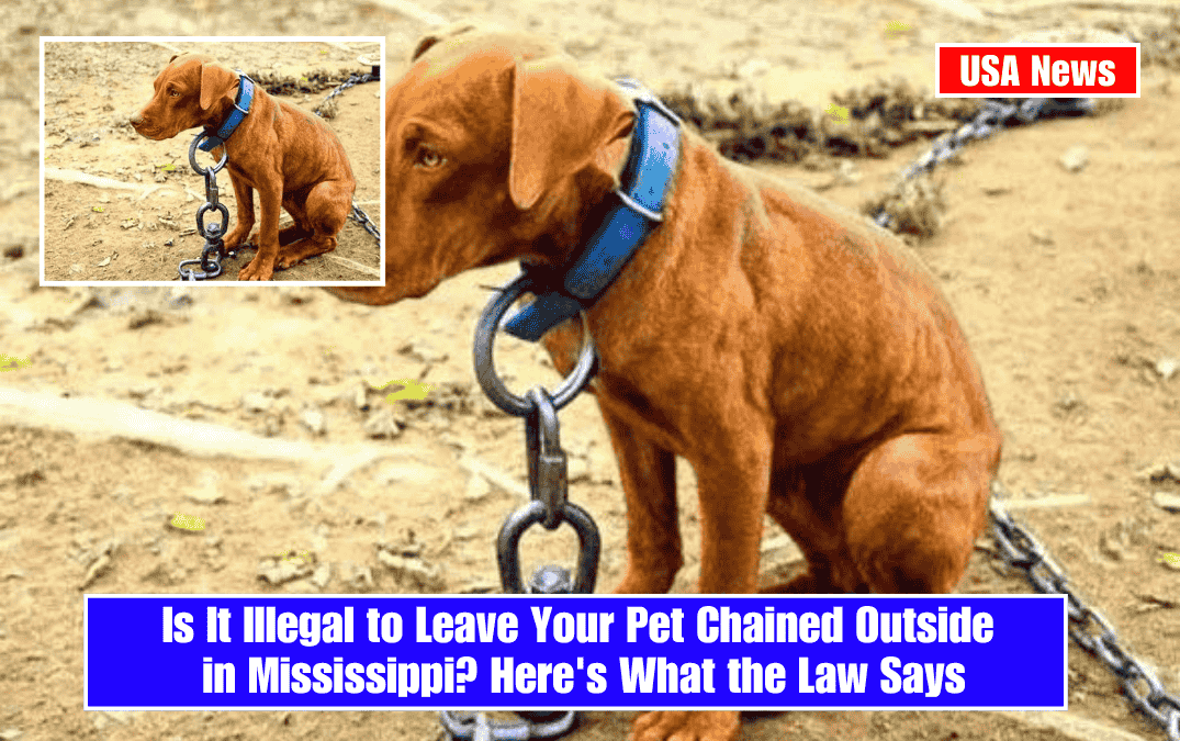 Is It Illegal to Leave Your Pet Chained Outside in Mississippi? Here's What the Law Says