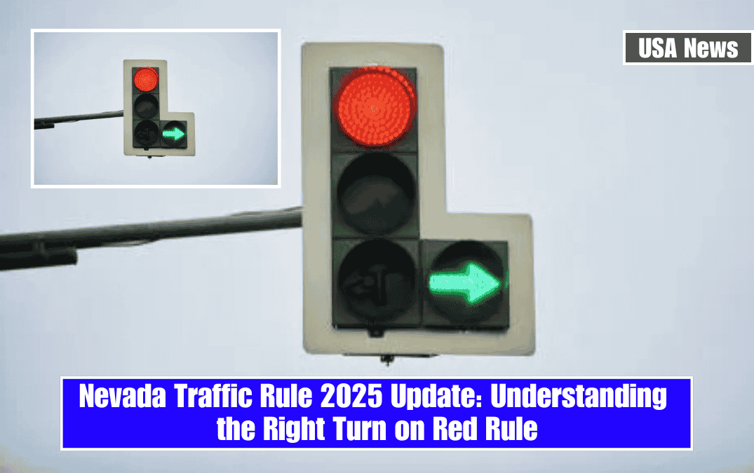 Nevada Traffic Rule 2025 Update: Understanding the Right Turn on Red Rule