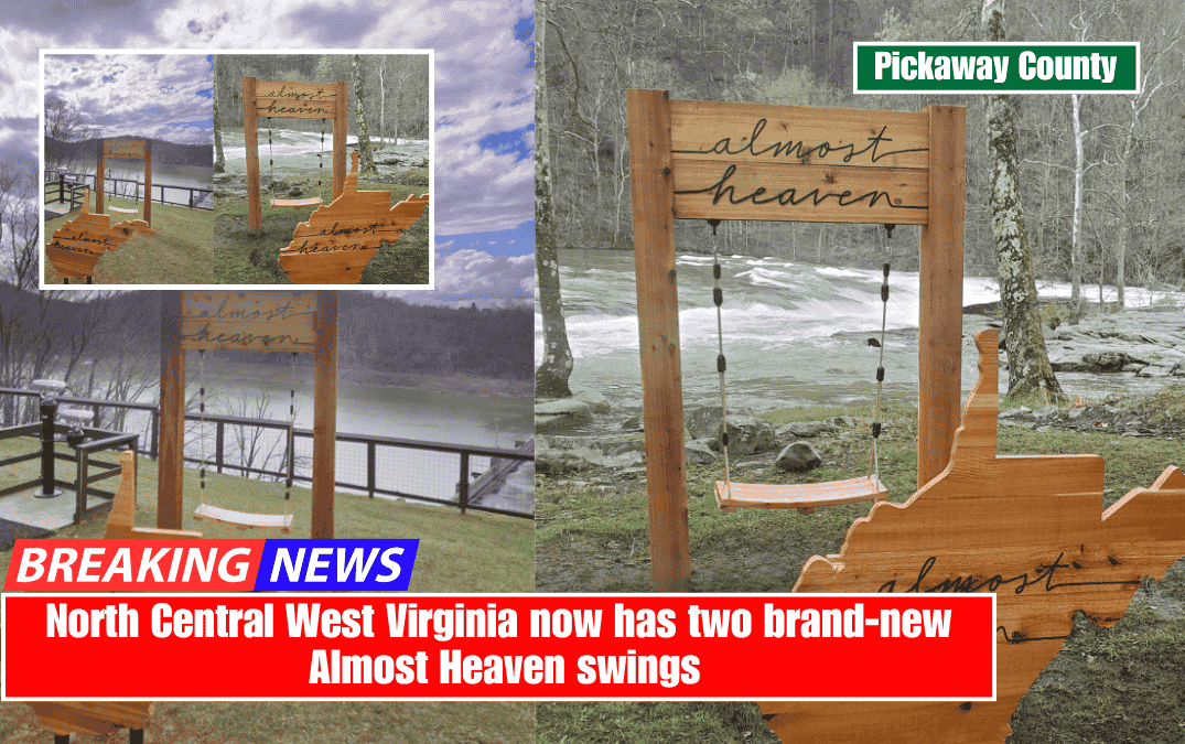 North Central West Virginia now has two brand-new Almost Heaven swings