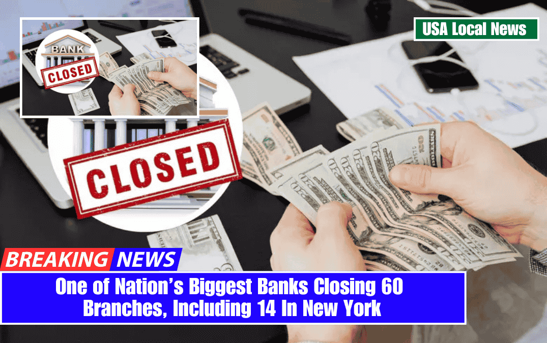 One of Nation’s Biggest Banks Closing 60 Branches, Including 14 In New York