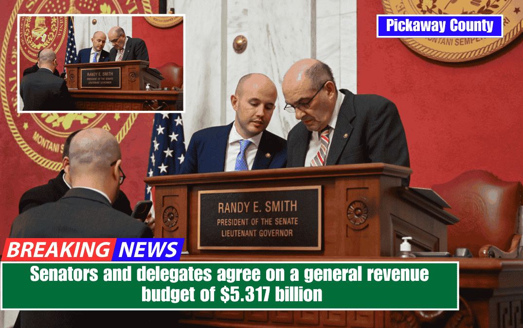 Senators and delegates agree on a general revenue budget of $5.317 billion
