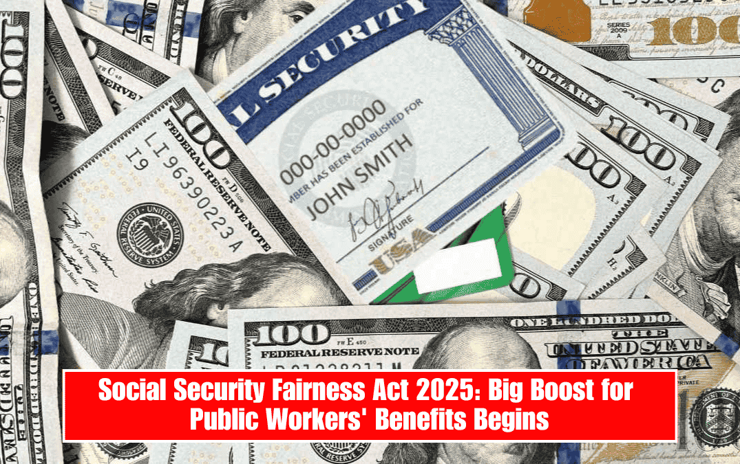 Social Security Fairness Act 2025: Big Boost for Public Workers' Benefits Begins