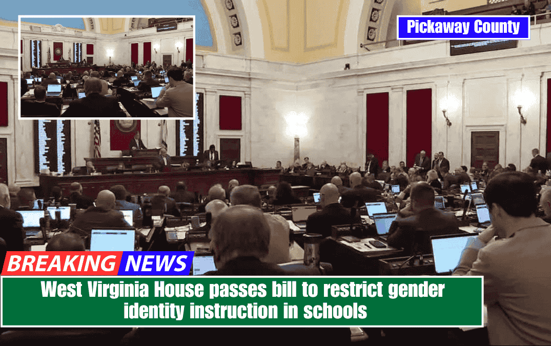 West Virginia House passes bill to restrict gender identity instruction in schools