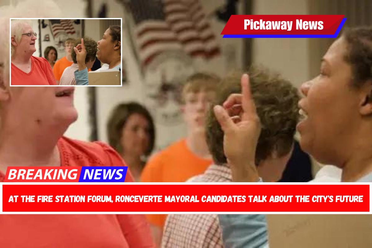 At the Fire Station Forum, Ronceverte Mayoral Candidates Talk About the City's Future