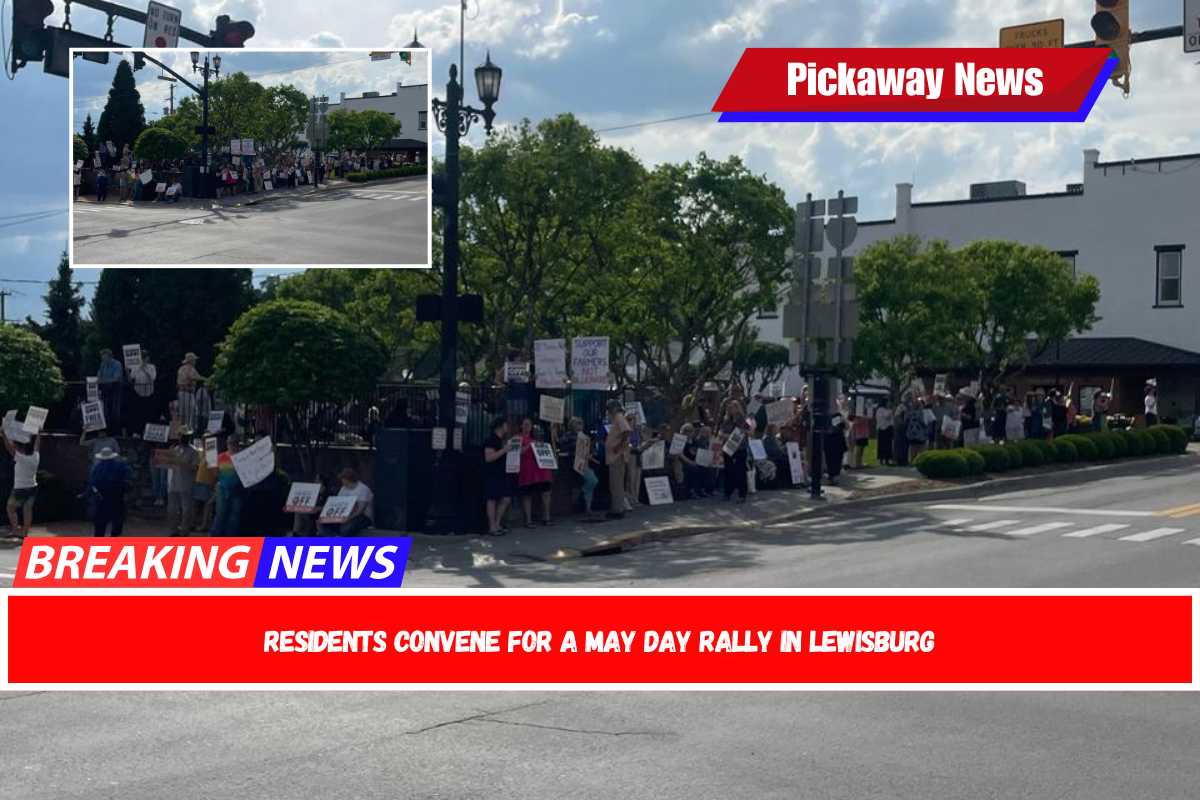 Residents Convene for a May Day Rally in Lewisburg